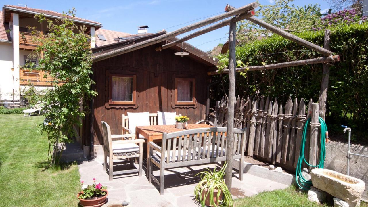 Ferienwohnung Haus Santner Völs am Schlern Exterior foto