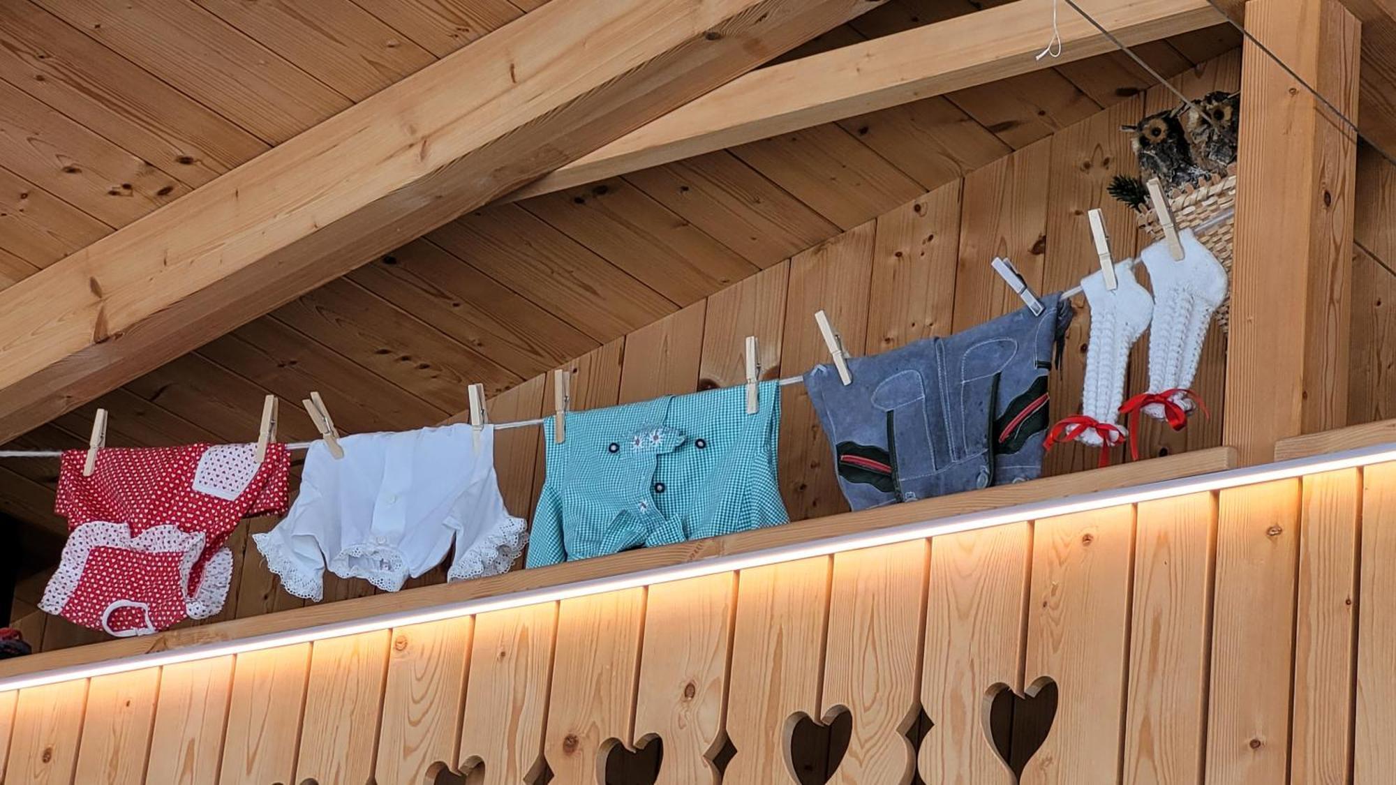 Ferienwohnung Haus Santner Völs am Schlern Exterior foto