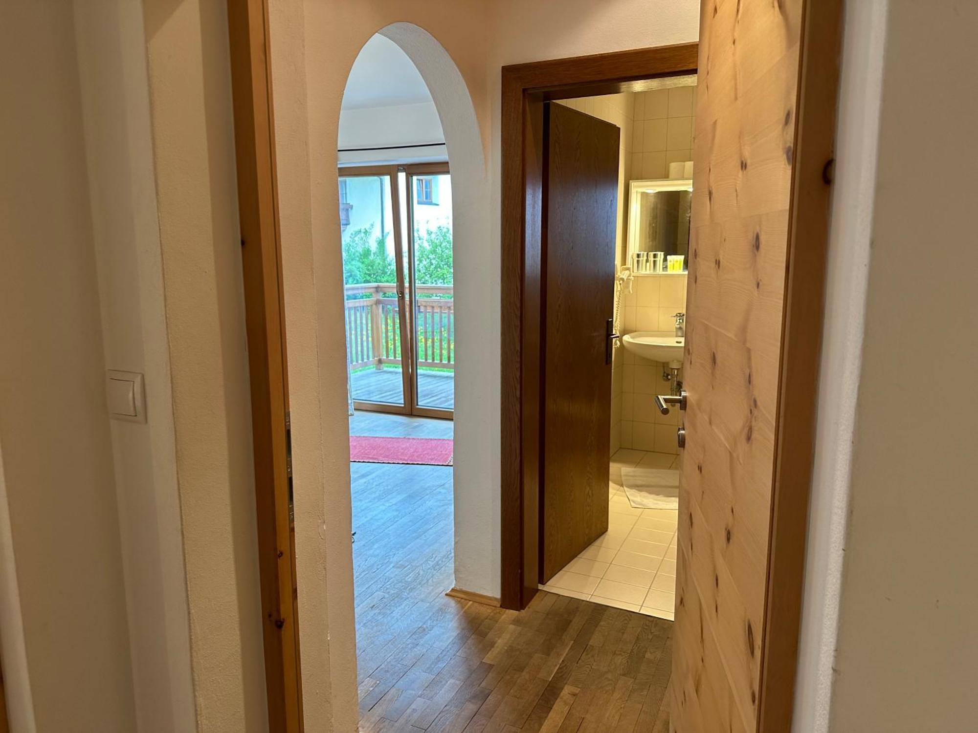Ferienwohnung Haus Santner Völs am Schlern Exterior foto