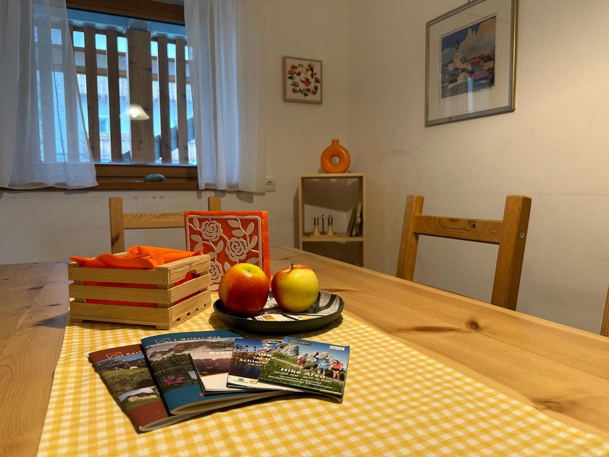 Ferienwohnung Haus Santner Völs am Schlern Exterior foto