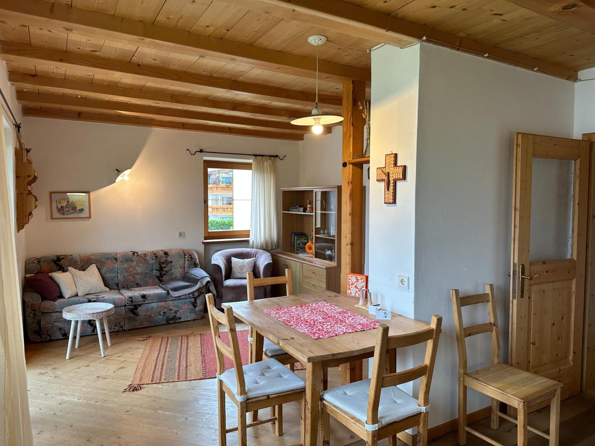 Ferienwohnung Haus Santner Völs am Schlern Exterior foto