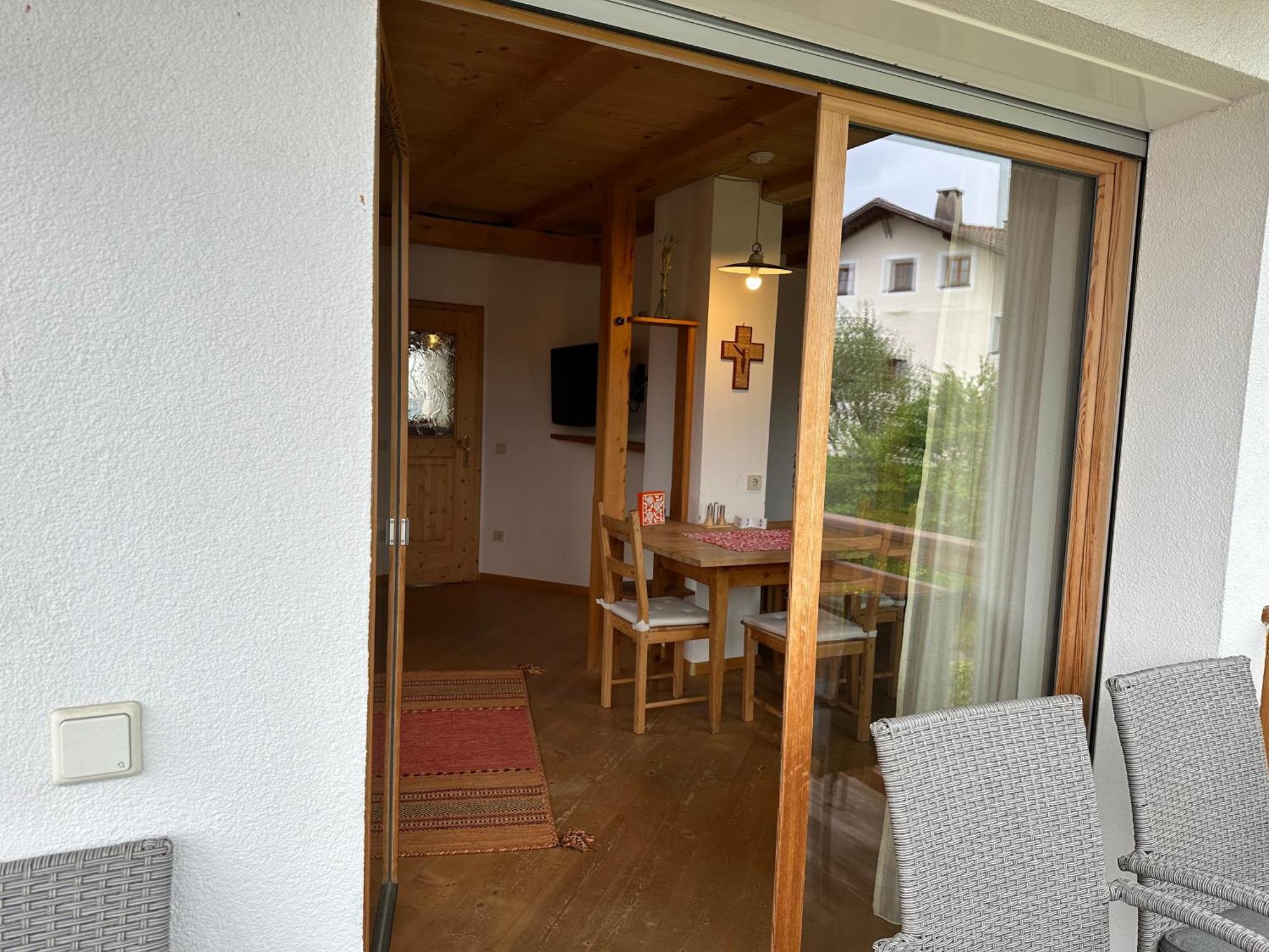 Ferienwohnung Haus Santner Völs am Schlern Exterior foto