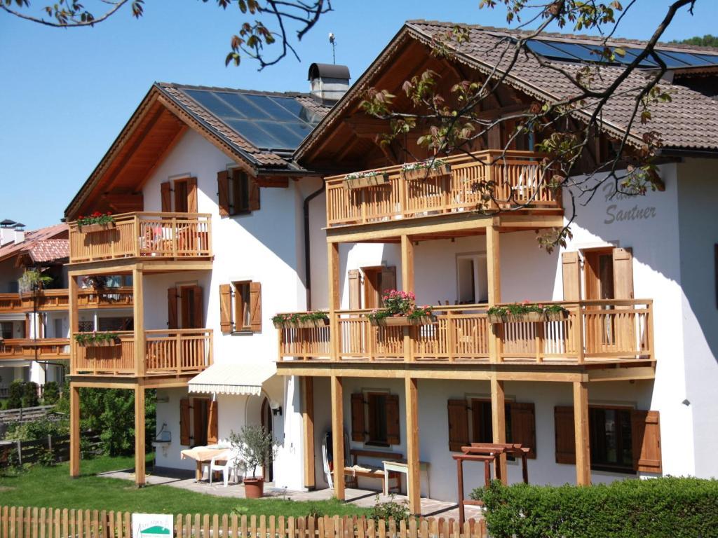 Ferienwohnung Haus Santner Völs am Schlern Exterior foto